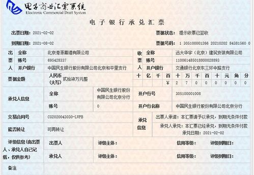 貼票寶電子商業承兌匯票 兌付、拒付信息查詢與票據咨詢全流程指南
